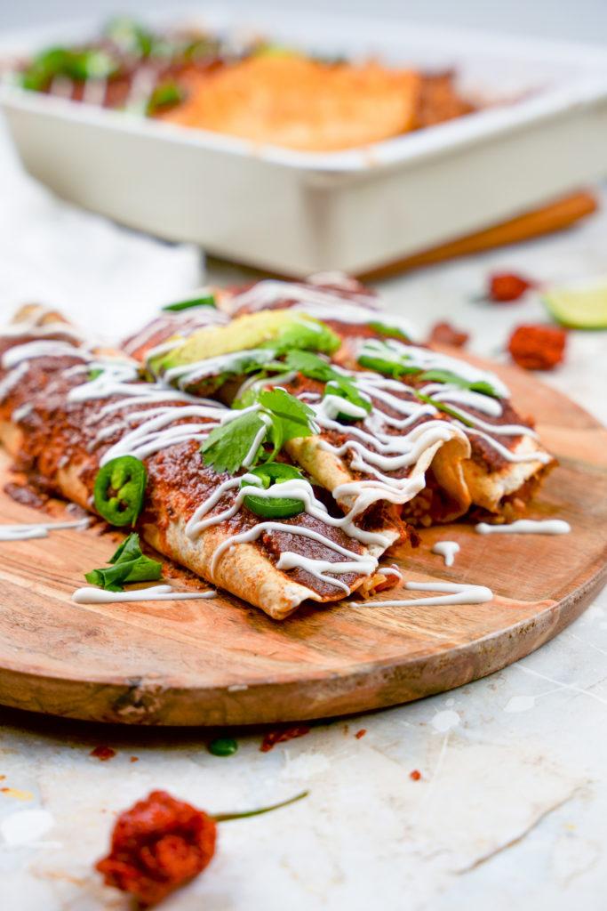 plant based enchilada