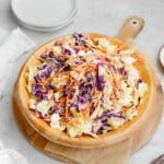 healthy vegan coleslaw