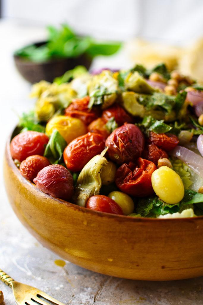 roasted tuscan salad