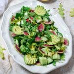 arugula avocado salad