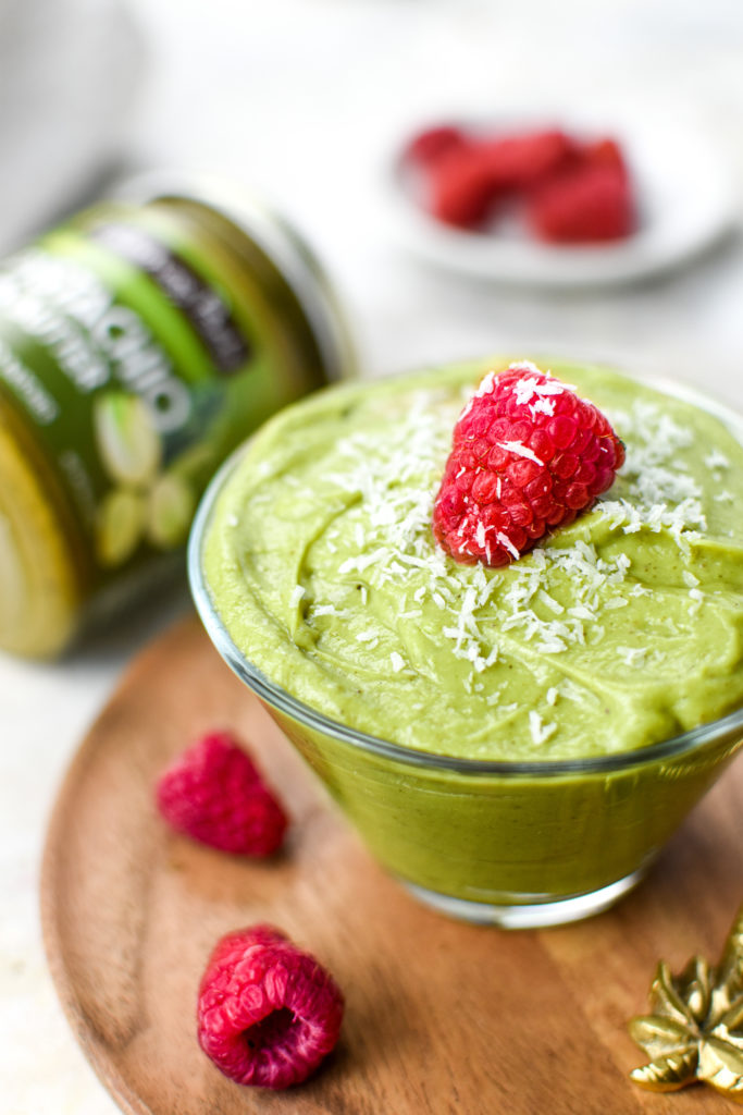 healthy avocado mousse