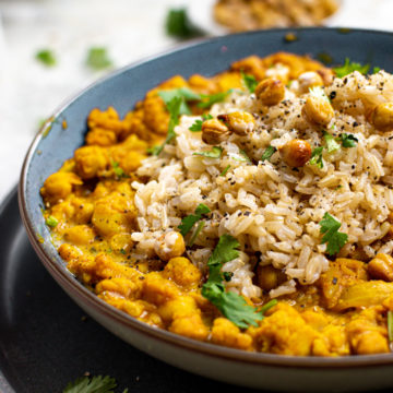 simple chickpea curry
