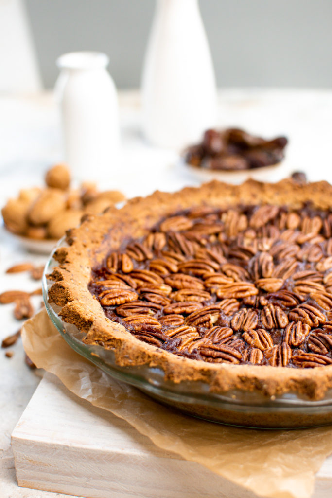 plant based pecan pie