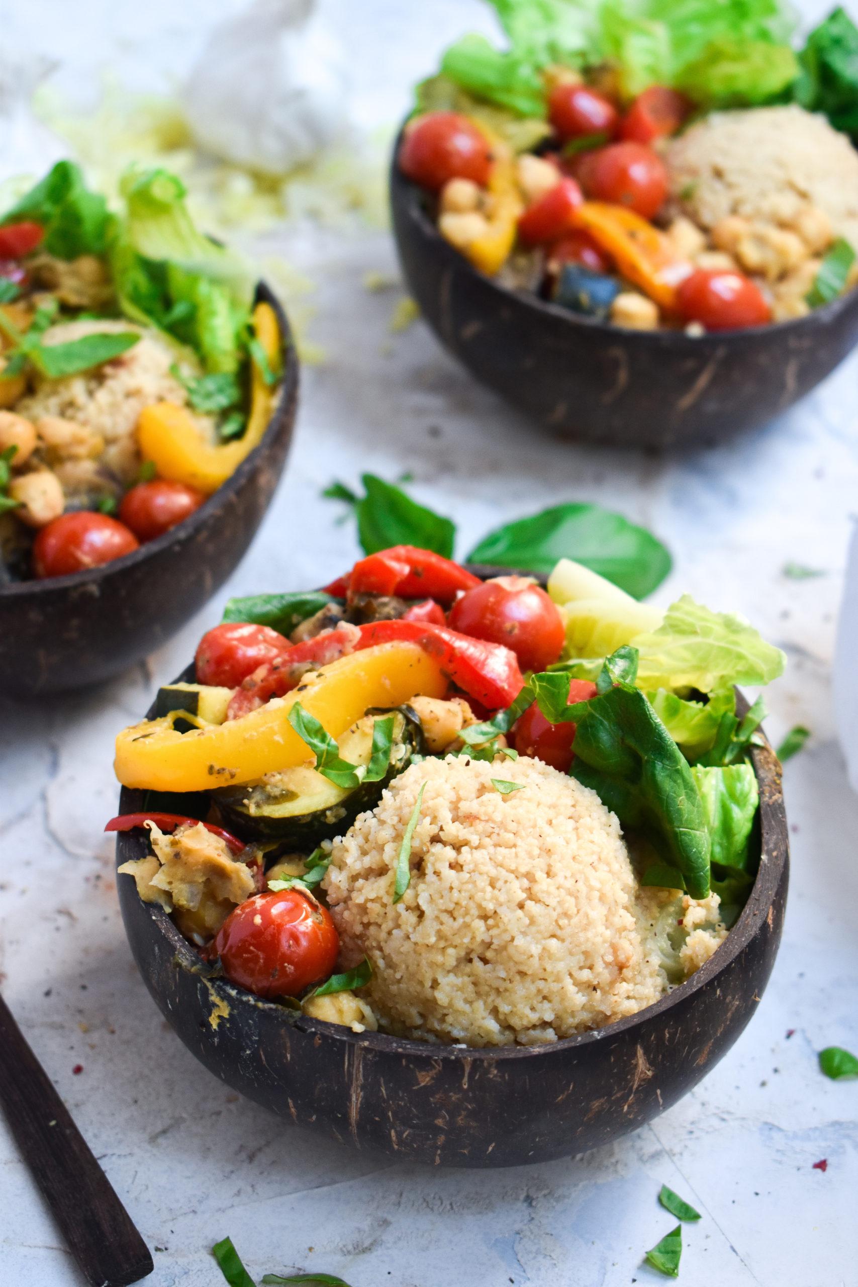 Mediterranean vegan food