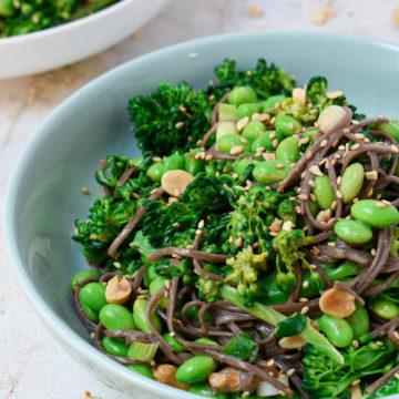 peanut soba noodles vegan