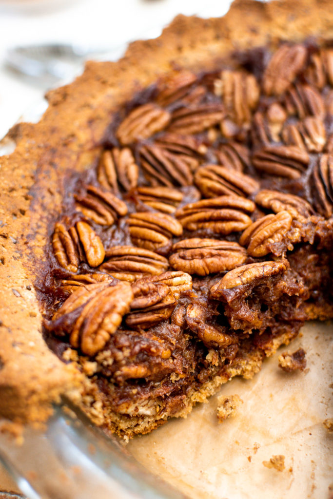 healthy vegan thanksgiving pie