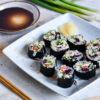 vegan sweet potato sushi
