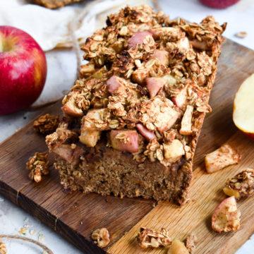 vegan apple bread