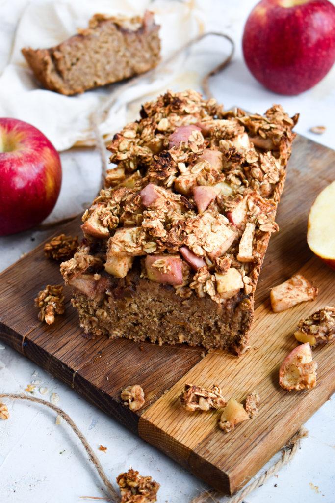 vegan apple bread