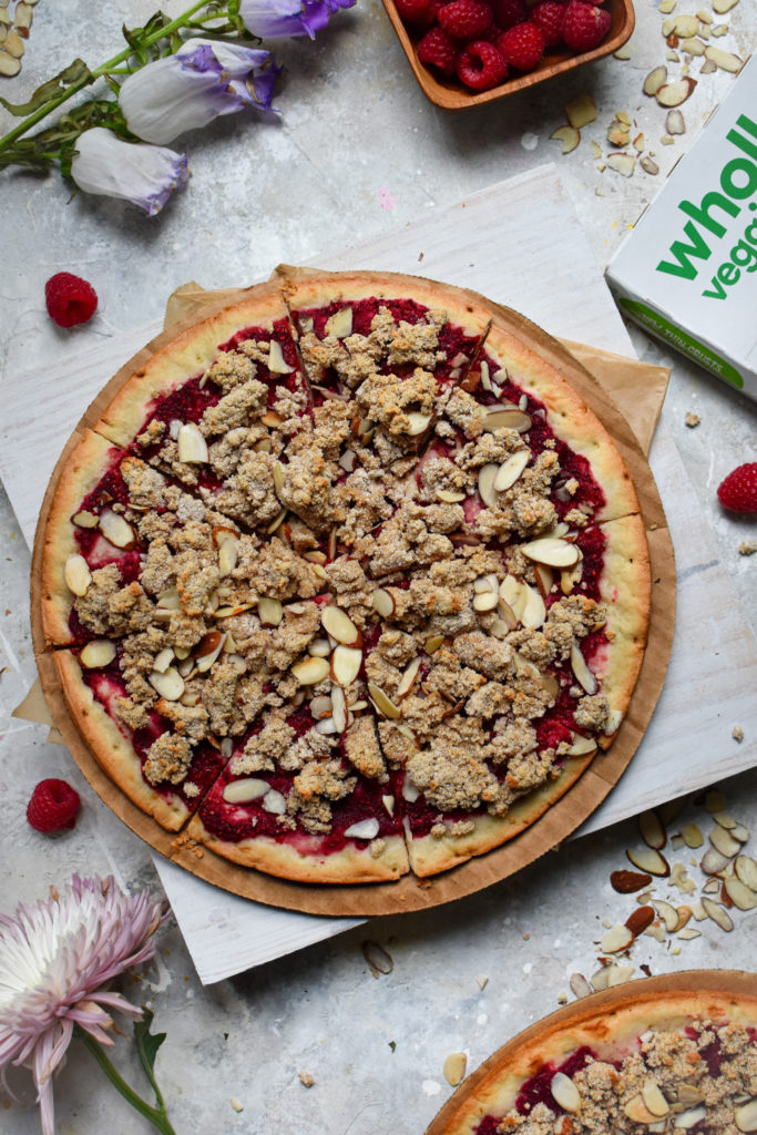 vegan dessert pizza