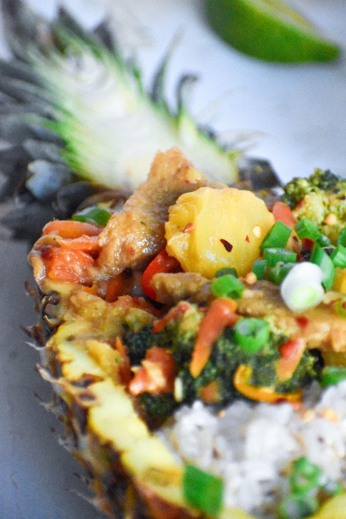 vegan teriyaki bowl