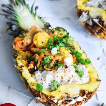 plant based vegan teriyaki chicken i
