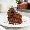 healthy vegan chocolate cake