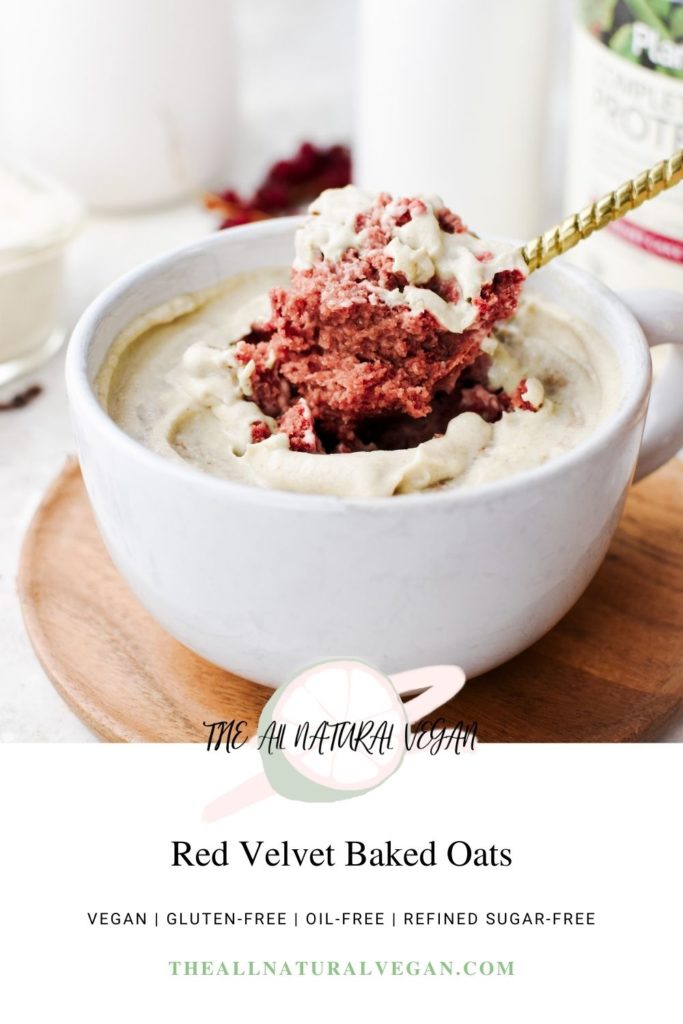 red velvet oatmeal