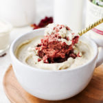 vegan red velvet oatmeal