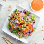 vegan curry pasta salad