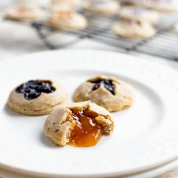 vegan thumbprint cookie recipe