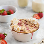 strawberry baked oats