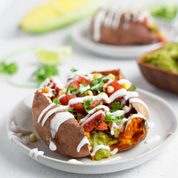 healthy stuffed sweet potato recipe