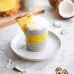 pina colada chia seed pudding