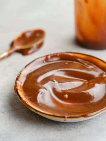 date syrup caramel