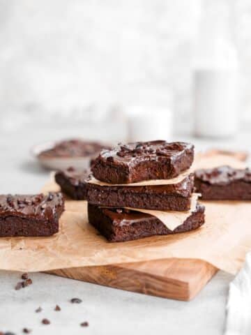 flourless eggplant brownies