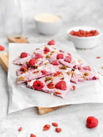 vegan yogurt bark