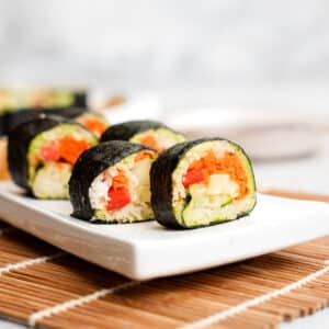 raw vegan sushi