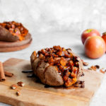 apple stuffed sweet potatoes