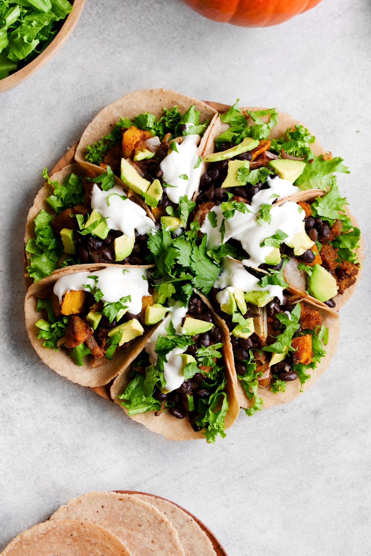 Pumpkin Spice Tacos - The All Natural Vegan
