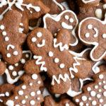 healthy vegan gingerbread cookies