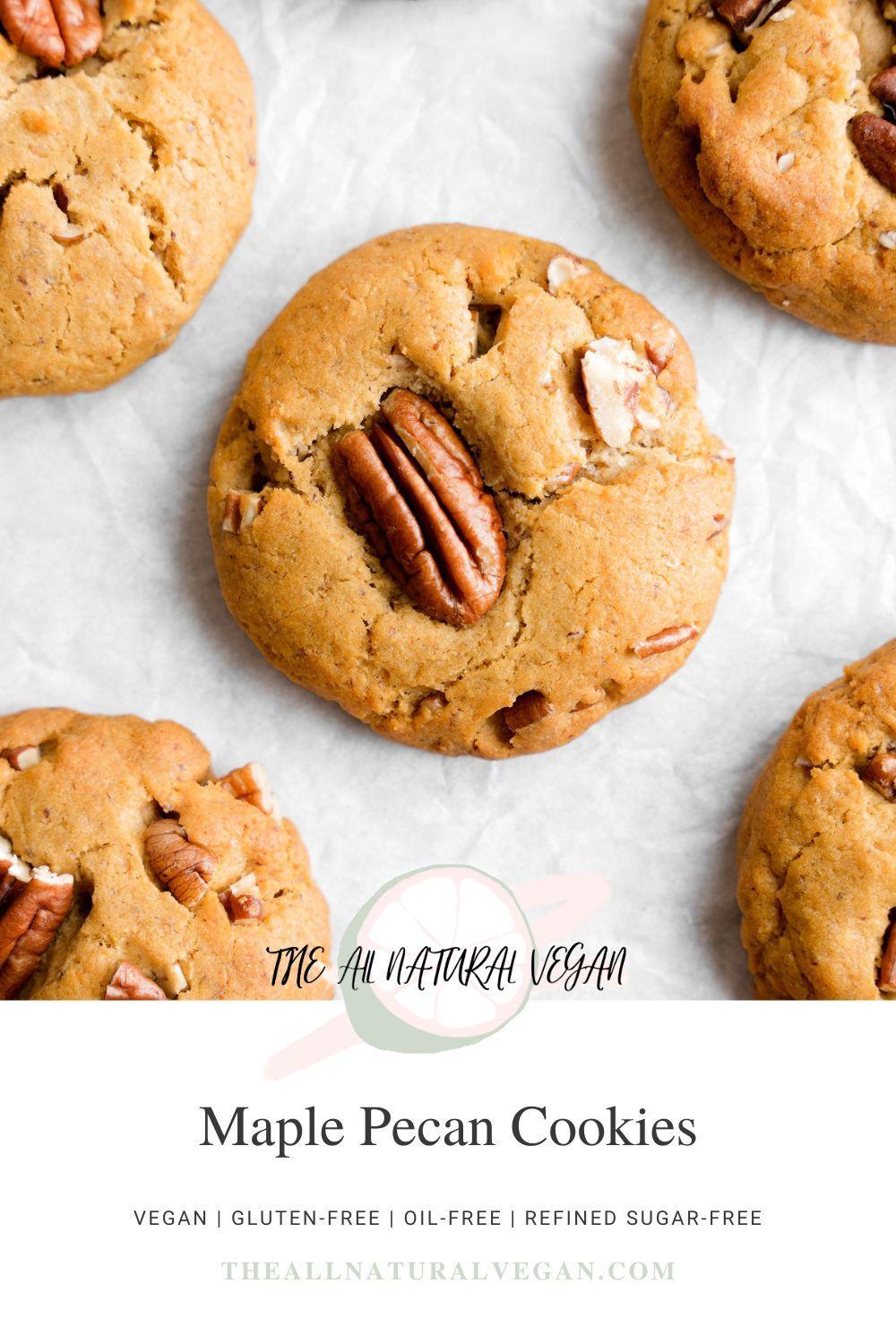 recipe card stating this recipe is vegan gluten-free oil-free and refined sugar-free