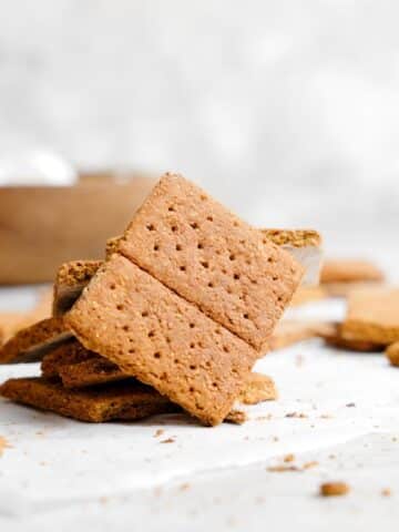 healthy vegan graham crackers