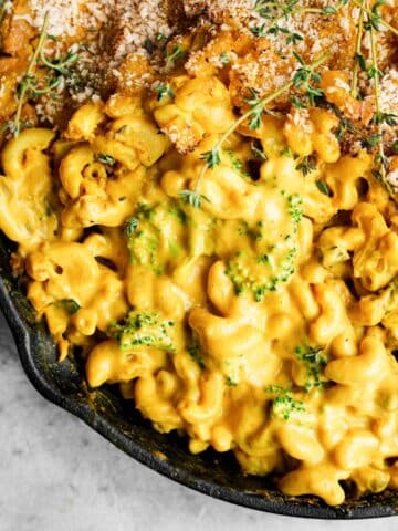 nut free vegan mac and cheese