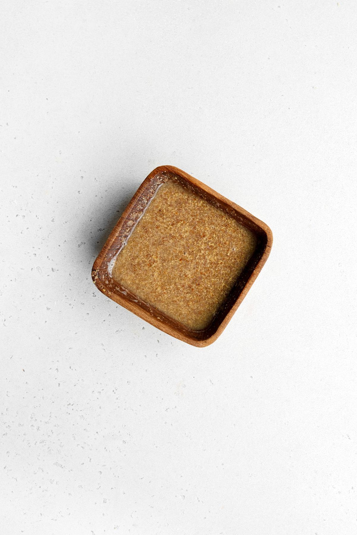 making the flax egg