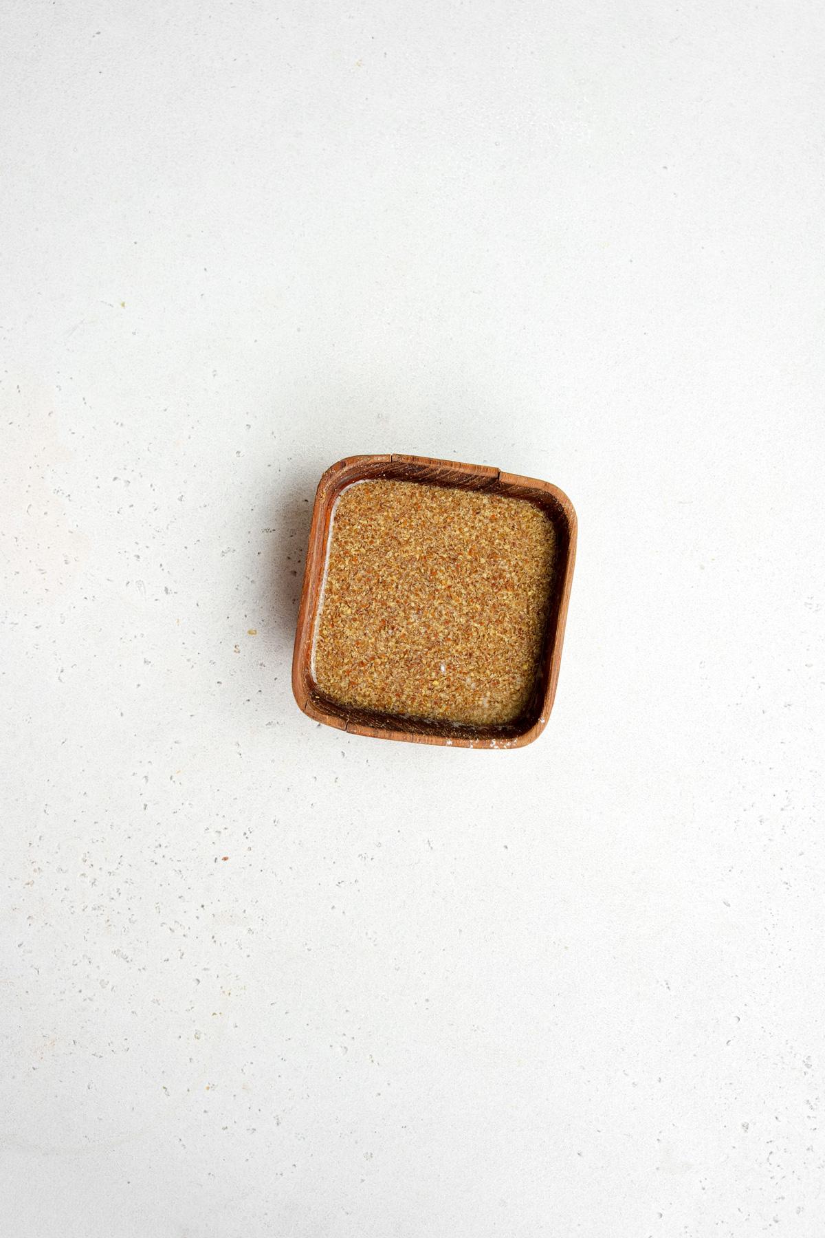 making the flax egg
