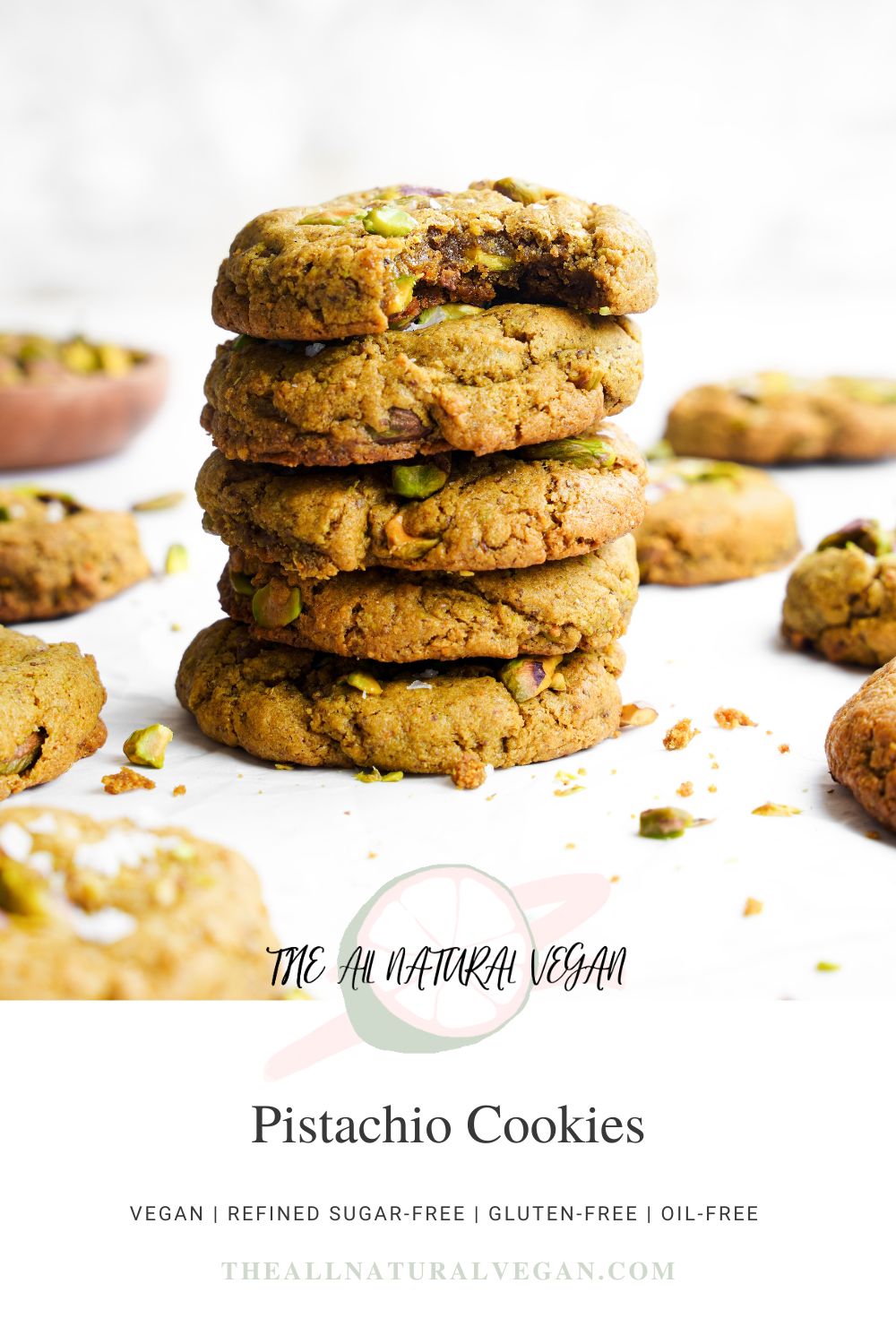 recipe card stating this recipe is vegan, gluten-free, refined sugar-free, and oil-free