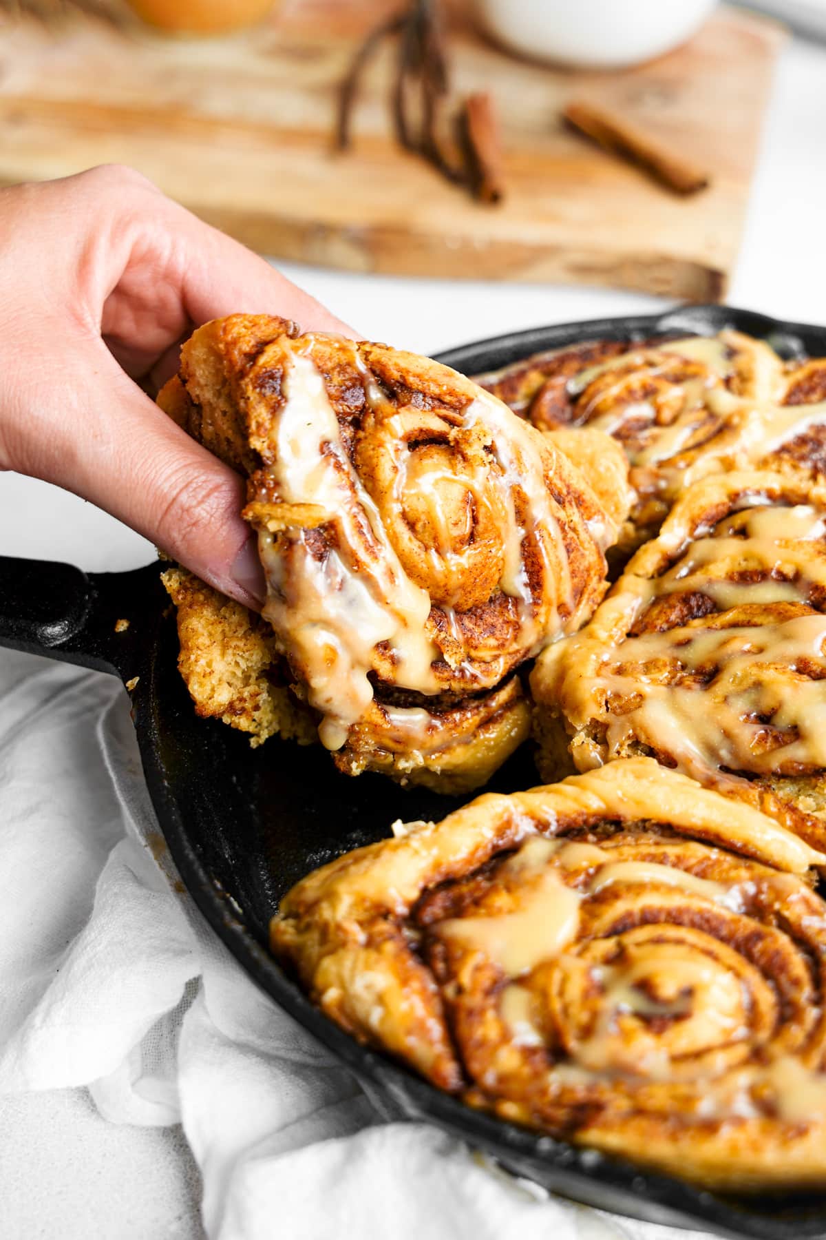 Vegan Protein Cinnamon Rolls