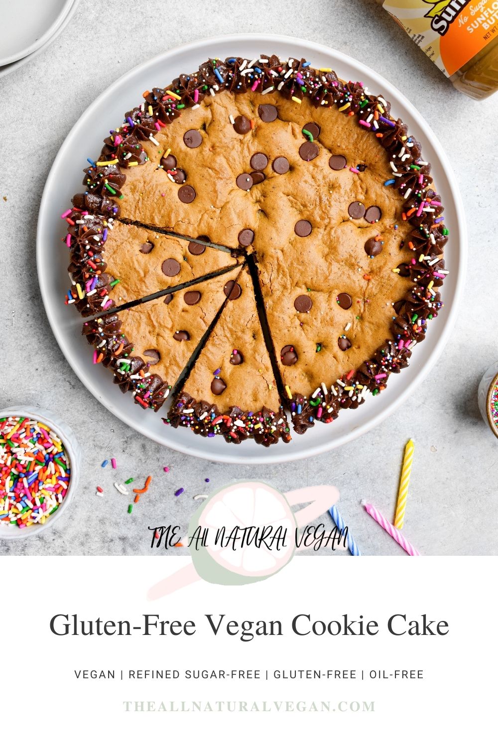 recipe card stating this recipe is vegan, oil-free, gluten-free, and refined sugar-free