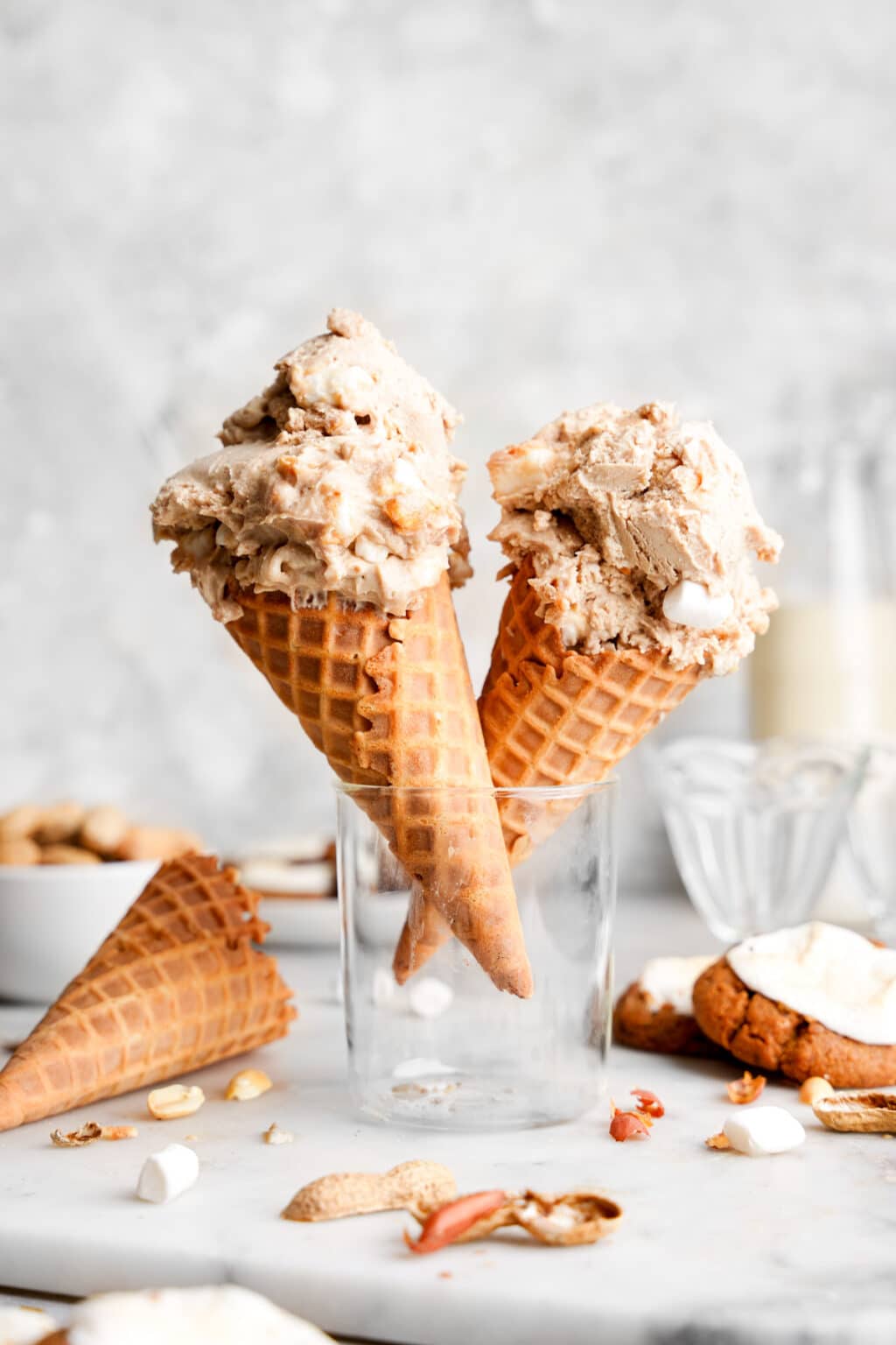 Fluffernutter Icon Vegan Fluffernutter Ice Cream - The All Natural Vegan