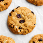 vegan oatmeal cranberry cookies