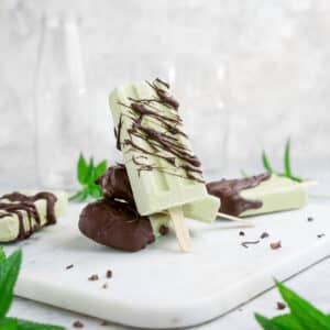 matcha popsicles
