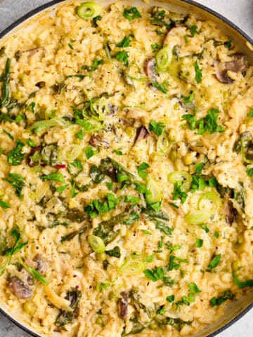 herb risotto featured image