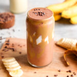vegan chocolate banana smoothie