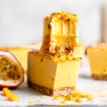 vegan mango cheesecake bars