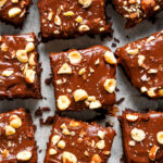 chocolate hazelnut brownies