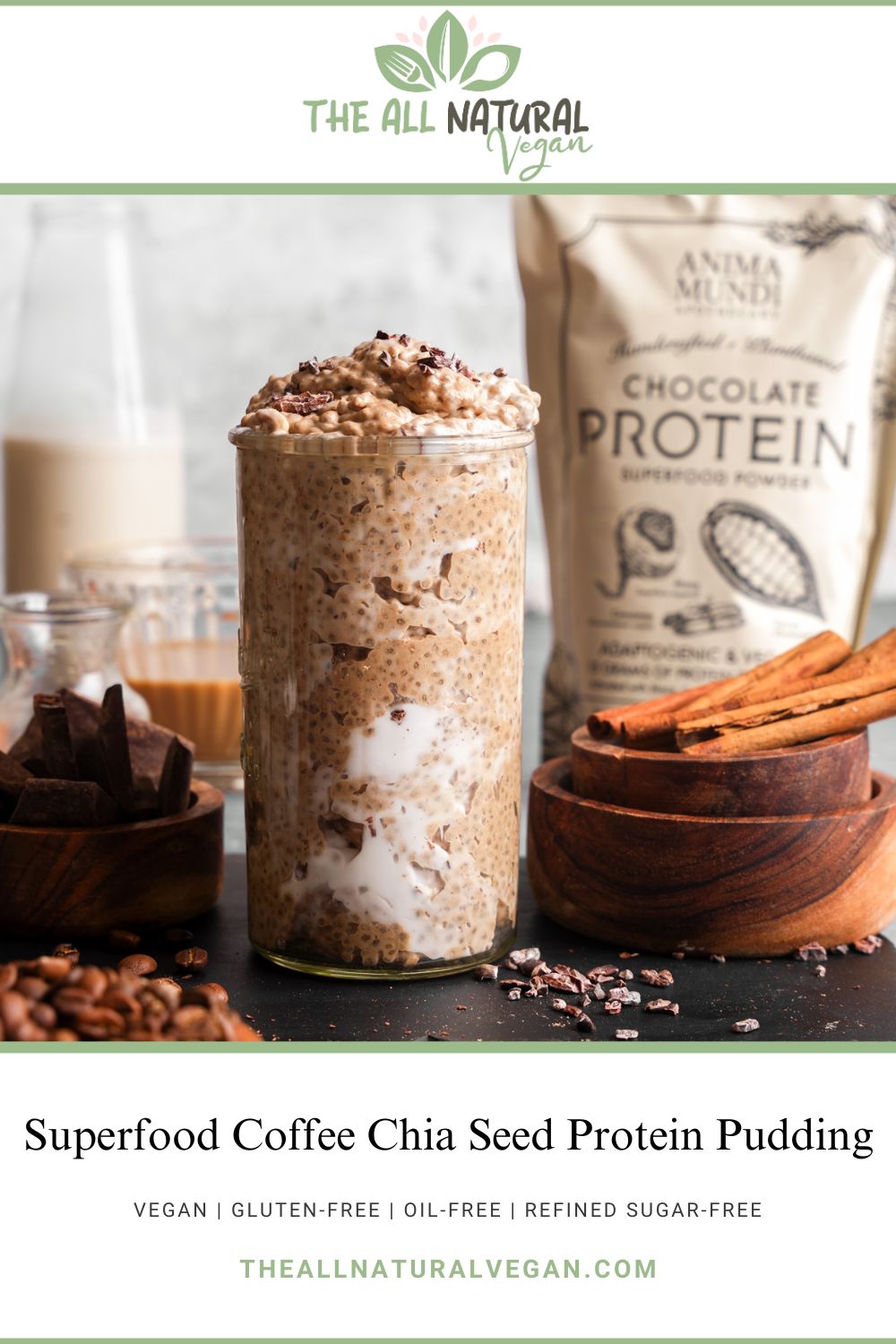 recipe card stating this recipe is vegan, gluten-free, oil-free, and refined sugar-free
