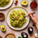 avocado pesto pasta