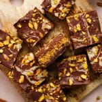 dubai chocolate brownies featured image