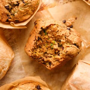 vegan zucchini muffins
